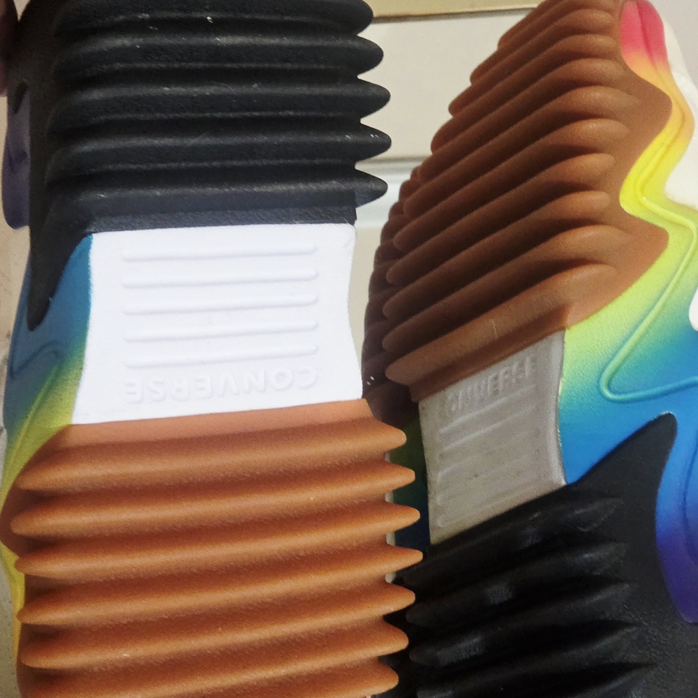 Colorful High-Top Sneakers - Picture 6 of 7